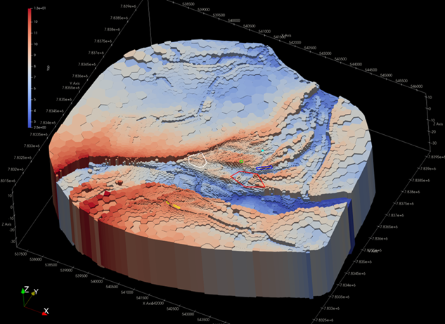 USG Groundwater Model Grid